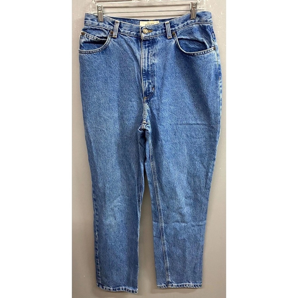 Vintage Jones Sports Co Bootcut Jeans Womens 12 Blue Denim Stretch Streetwear
